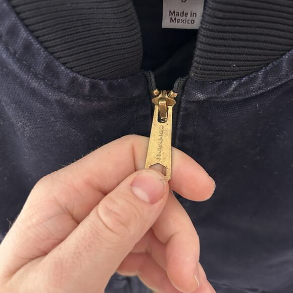 Vintage Carhartt Quilted Artic Vest “Midnight Blue” V02 MDT - Picture 6 of 9